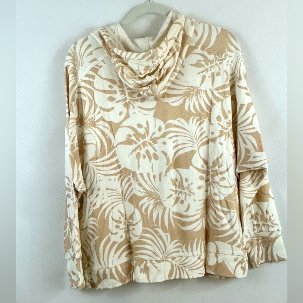 Vintage X America Moonlight Psalm Shadow Print Hooded Zip Front Sweatshi… - Picture 8 of 9